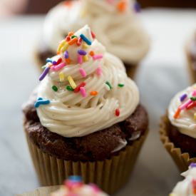 Tuxedo Cupcakes