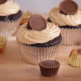 Chocolate PB Cupcakes