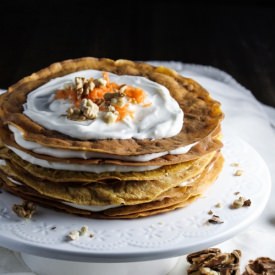 Carrot Crepe Cake