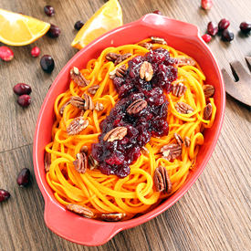 Cranberry Butternut Squash Noodles
