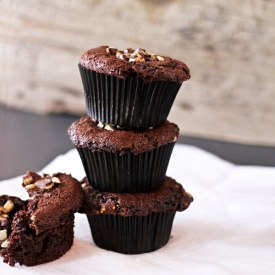Chocolate Mint Muffins