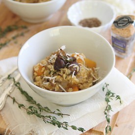 Butternut Squash Porcini Risotto
