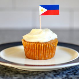Pumpkin Cupcakes with Cream Cheese