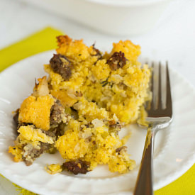 Sausage Cornbread Stuffing