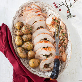 Roasted Rolled Turkey Breast