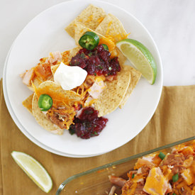 Thanksgiving Leftovers Nachos
