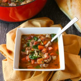 Italian Sausage and Vegetable Soup