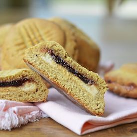 Peanut Butter and Jelly Cookies