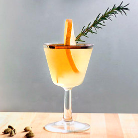 A Winter Pear Cocktail