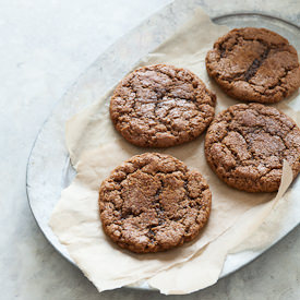 Chewy Ginger Molasses Cookies
