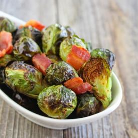 Bacon Roasted Brussels Sprouts