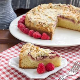 Raspberry Almond Coffee Cake