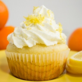 Strawberry Lemon Cupcake