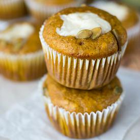 Pumpkin Cream Cheese Muffins