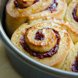 Cranberry Black Pepper Sweet Rolls