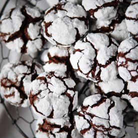 Chocolate Crinkle Cookies
