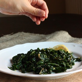Garlicky Greens