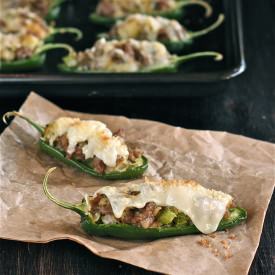 Sausage Stuffing Stuffed Jalapeños