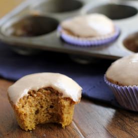 Pumpkin Pound Cake Cupcakes