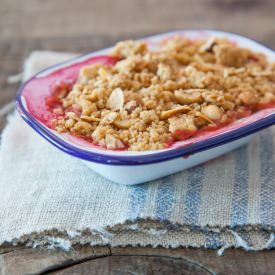 Rhubarb Crumble