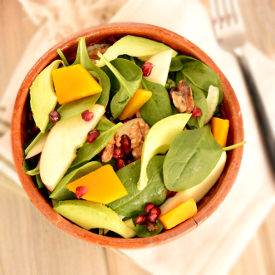 Autumn Salad with Butternut Squash