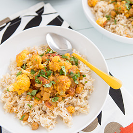 Cauliflower & Chickpea Curry