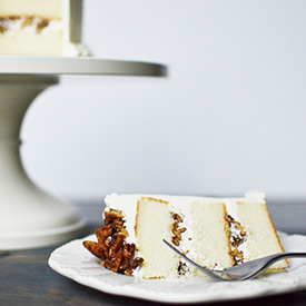 Vanilla Pecan Cake