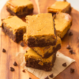 Pumpkin Cheesecake Bars