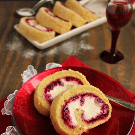 Cranberry Jelly Roll