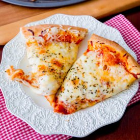 Homemade Extra Cheese Pizza