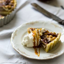 Salted Caramel Nut Pie
