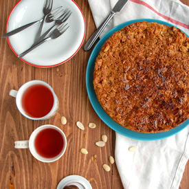Swedish Caramel and Almond Cake