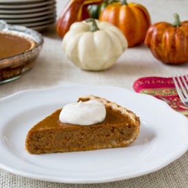 Well-Spiced Classic Pumpkin Pie