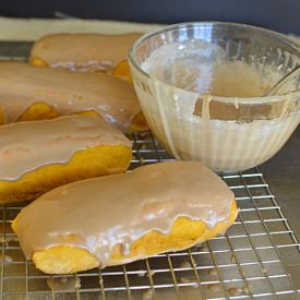 Baked Pumpkin Maple Bars