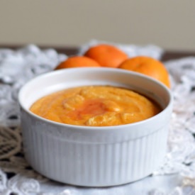 Pumpkin Pudding & Tangerine Syrup