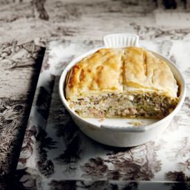Special Meat Pie with Leeks