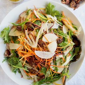 Apple, Fennel, & Kohlrabi Salad