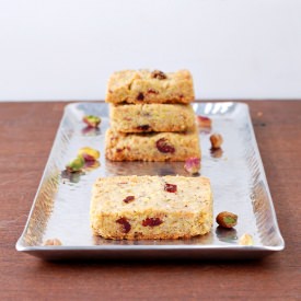 Pistachio Cranberry Cardamom Cookie