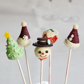 Christmas Cake Pops