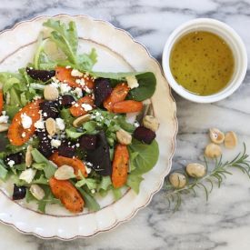 Roasted Beet and Carrot Salad
