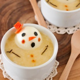 Cheesy Melting Snowman