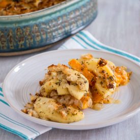 Apple Butternut Squash Gratin