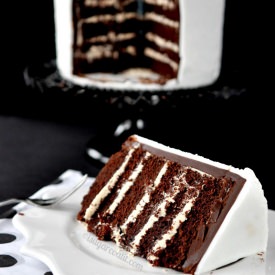 Chocolate Guinness 6 Layer Cake