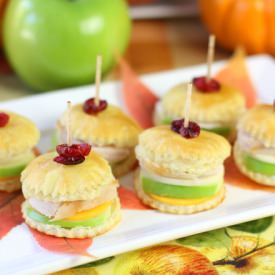 Turkey & Apple Pastry Bites