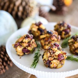 Thanksgiving Stuffing Muffins
