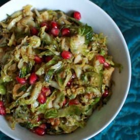 Mustard Maple Brussels Sprouts