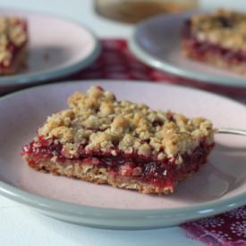 Cranberry Apple Butter Bars