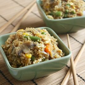 Quinoa Egg Fried ‘Rice’