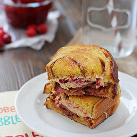 Cranberry Bacon Grilled Cheese