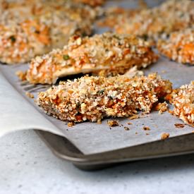Buffalo Ranch Baked Chicken Fingers